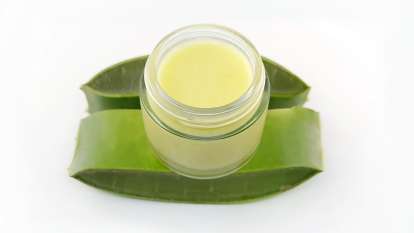 Aloe Vera Creme mit Oliven-, Trauben- und Kokosnussöl