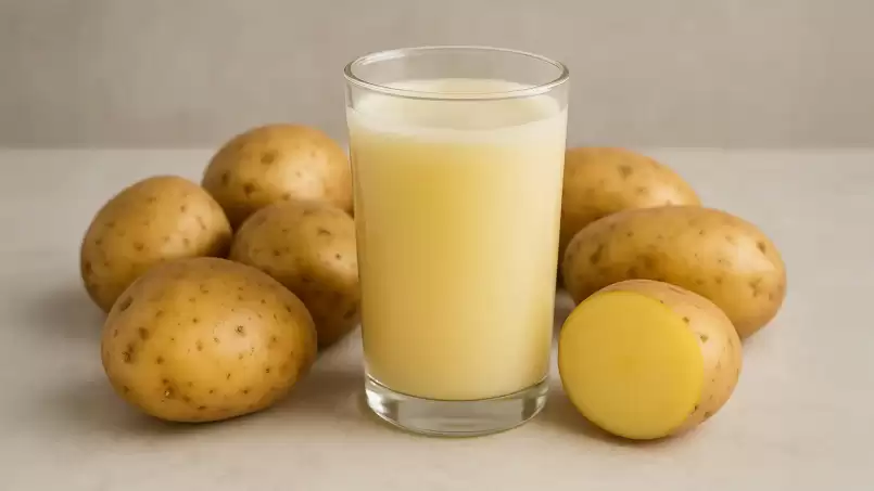 Roher Kartoffelsaft