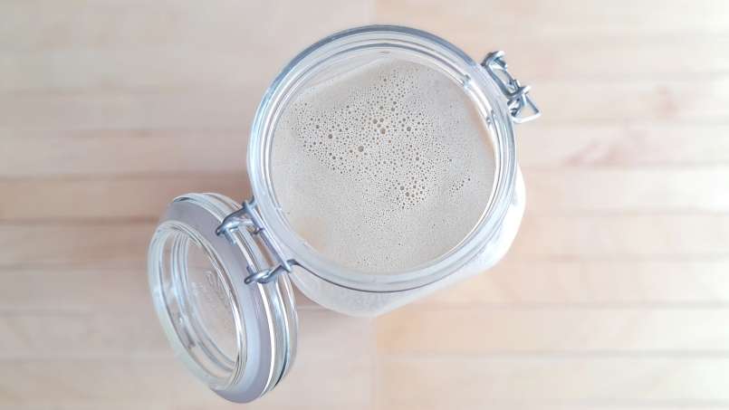 Apilarnil mit Honig im Verhältnis 50:50, im Glas, für den Gefrierschrank, foto 3