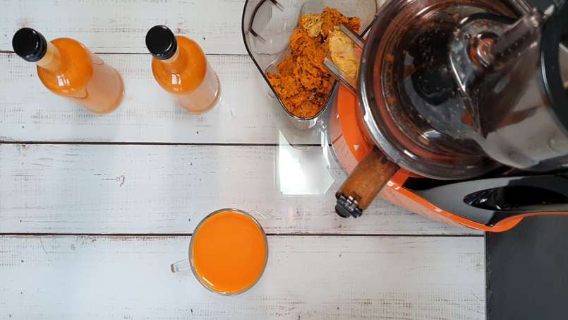 Sanddornsaft mit Zitrone und Honig, foto 4