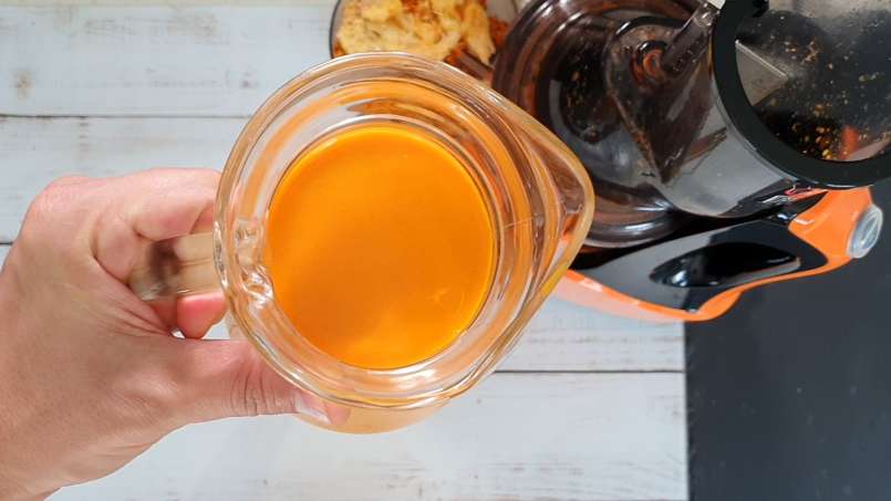 Ungesüßter Sanddornsaft mit Ingwer und Zitrone, foto 6