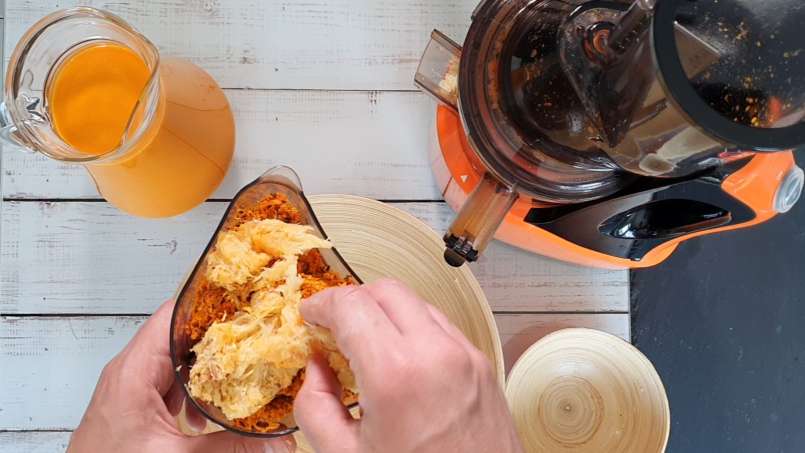 Ungesüßter Sanddornsaft mit Ingwer und Zitrone, foto 8