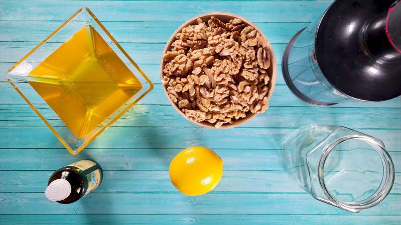 Honig mit Walnuss, Zitrone und Propolis für die Immunität, foto 4