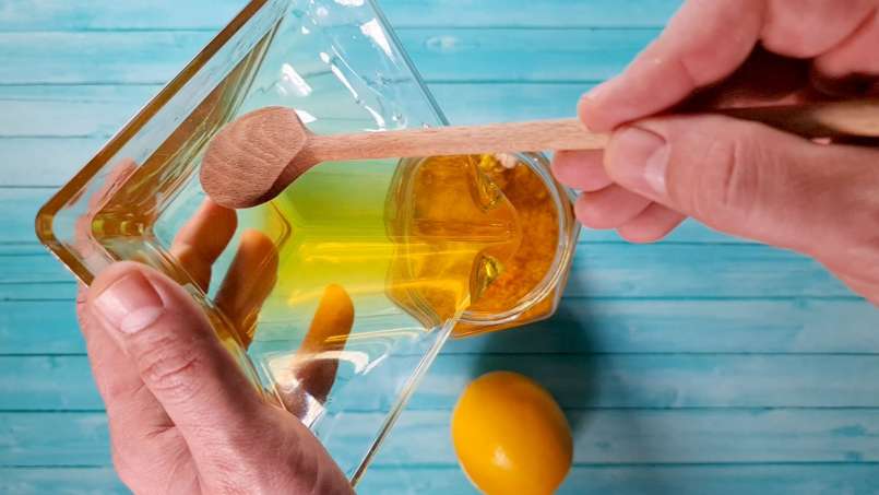 Honig mit Walnuss, Zitrone und Propolis für die Immunität, foto 7