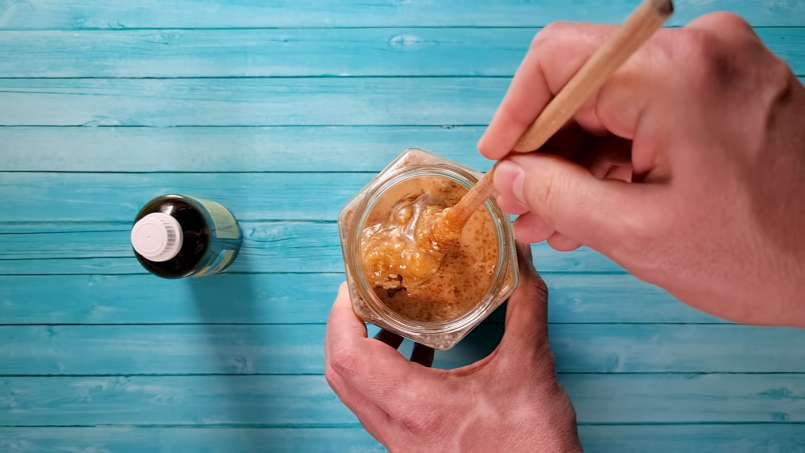 Honig mit Walnuss, Zitrone und Propolis für die Immunität, foto 11