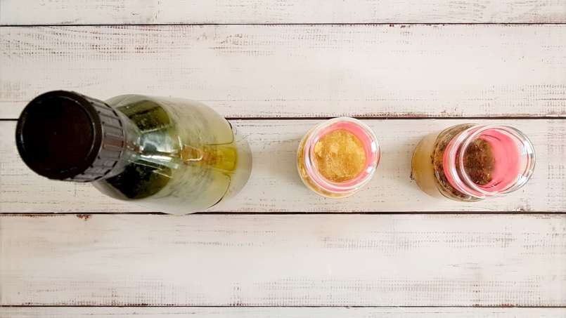 Ingwersaft mit Honig, Zitrone, grünem Tee, Kurkuma, Zimt und Minze, foto 2