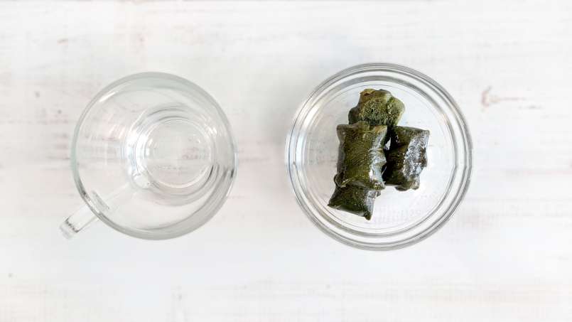 Gefrorene Brennnesselsaft-Eiswürfel, foto 5