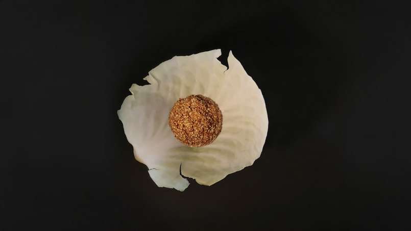 Breiumschlag mit Laugen und Kohlblättern, foto 9